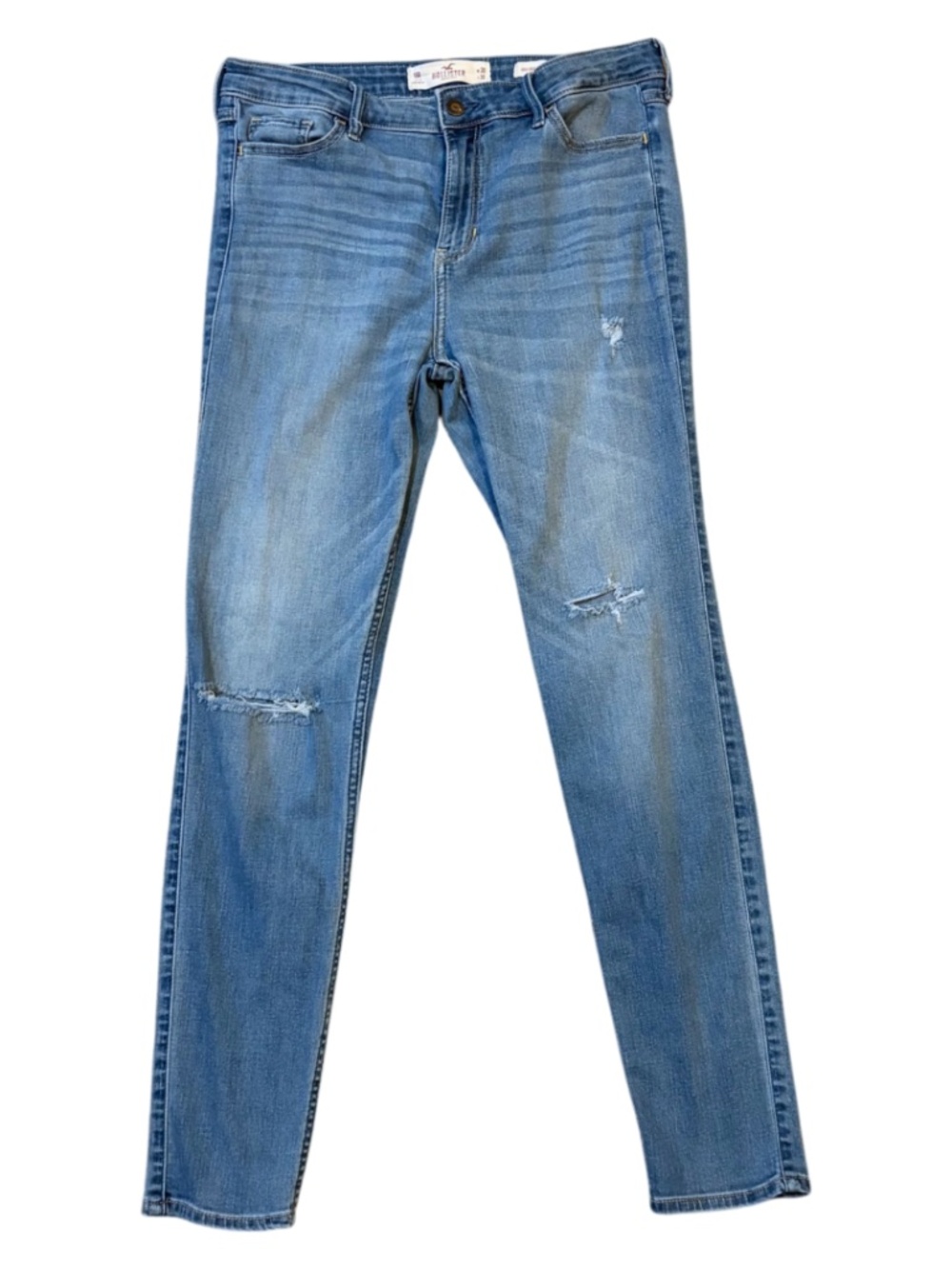 Hollister High-rise Distressed Super Skinny Jeans